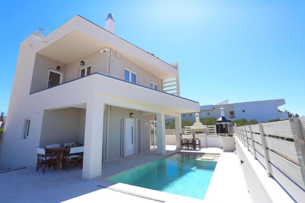 Villa Constantino With Heated Pool Kato Gouves Luaran gambar