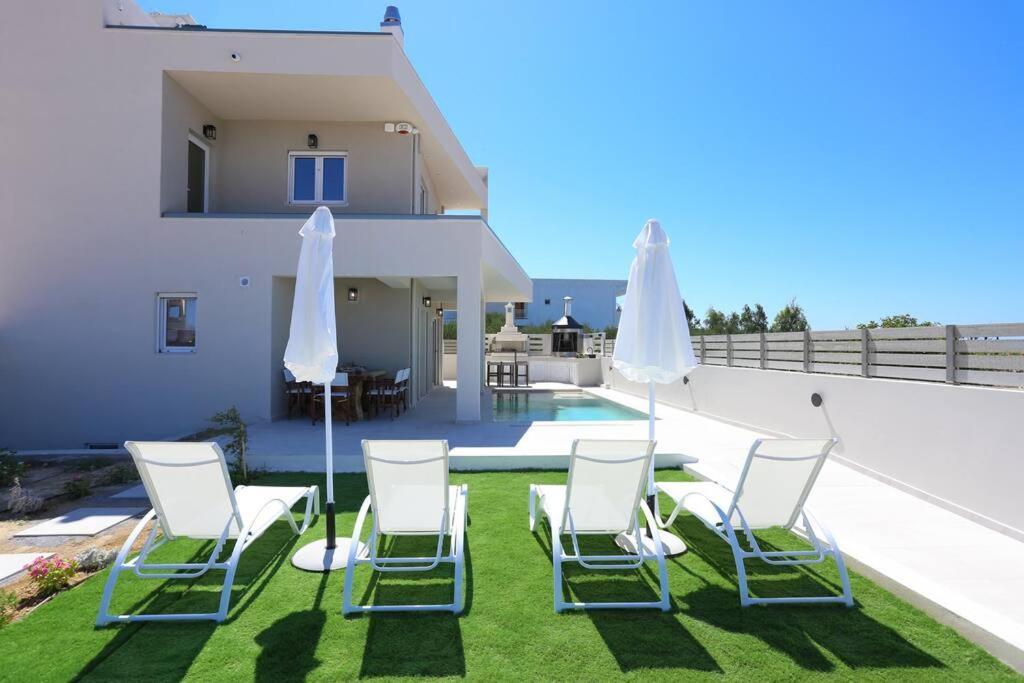 Villa Constantino With Heated Pool Kato Gouves Luaran gambar