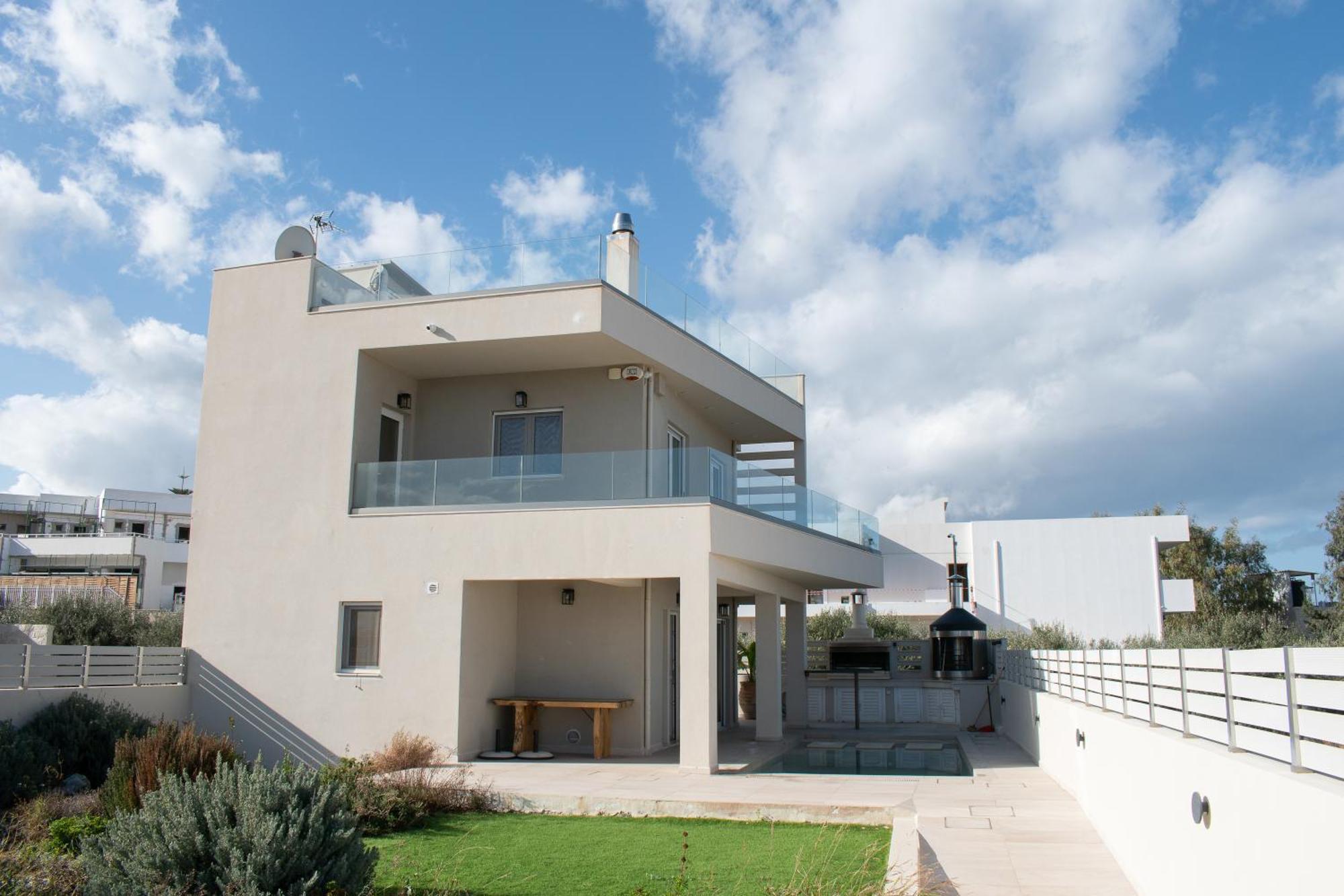 Villa Constantino With Heated Pool Kato Gouves Luaran gambar